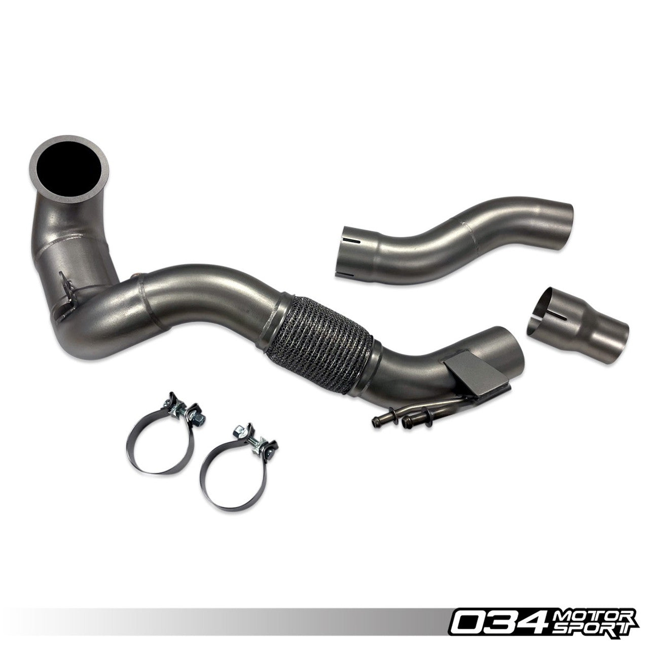 034Motorsport Cast Stainless Steel Performance Downpipe - A3 8V / Golf 7 GTI 2WD EA888 Gen 3 1.8T/2.0T