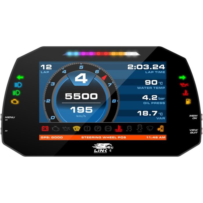 LINK MXG Strada Light 7-inch Dash - Street Edition