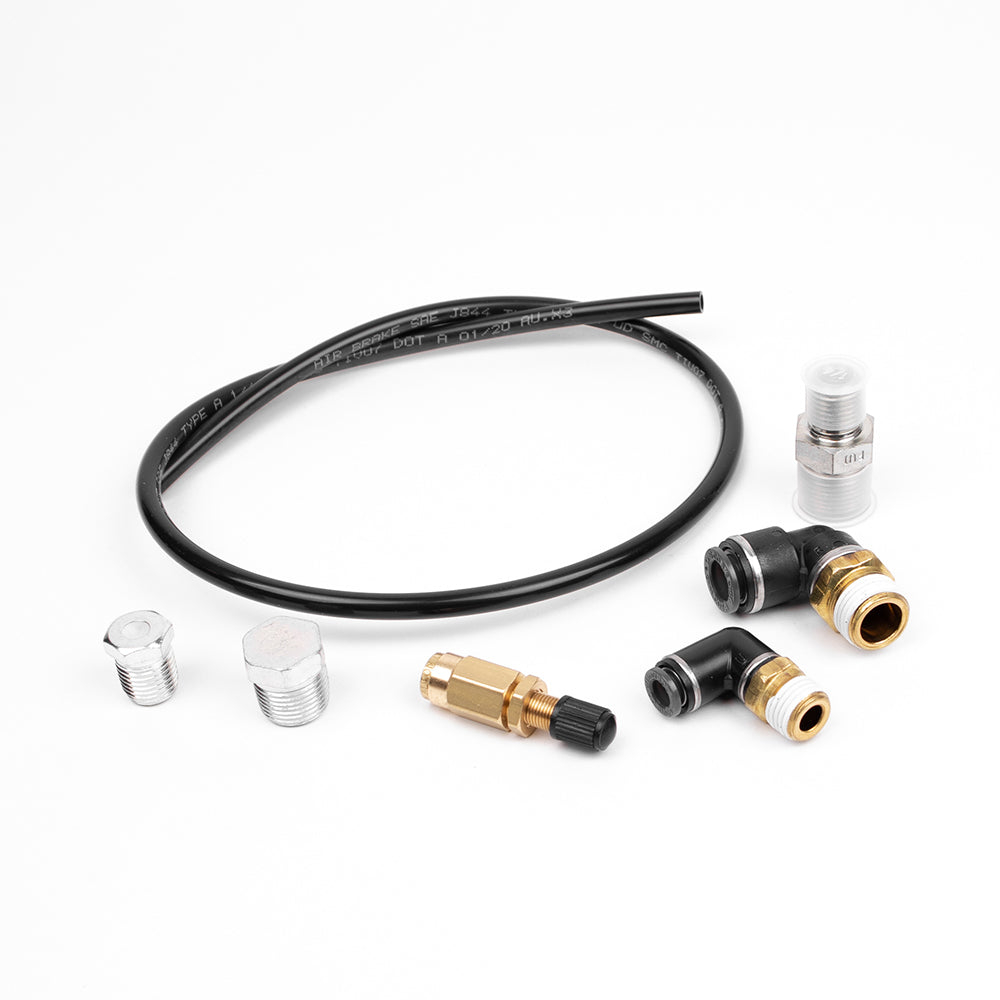 Fitting pack for 4 Gallon aluminum tank 5 Port (11955 or 12955) with 3/8" lines