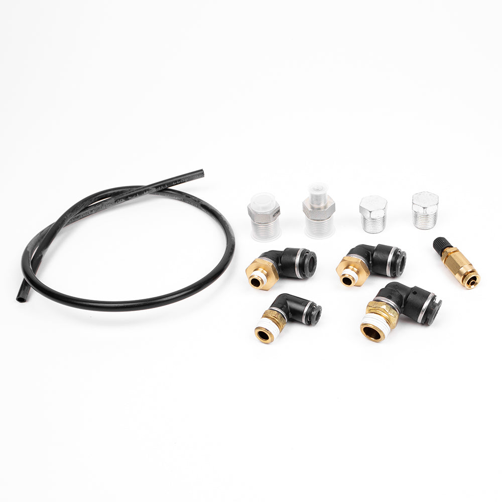 Fitting pack for 5 Gallon aluminum tank (11956 or 12956) with 3/8" lines