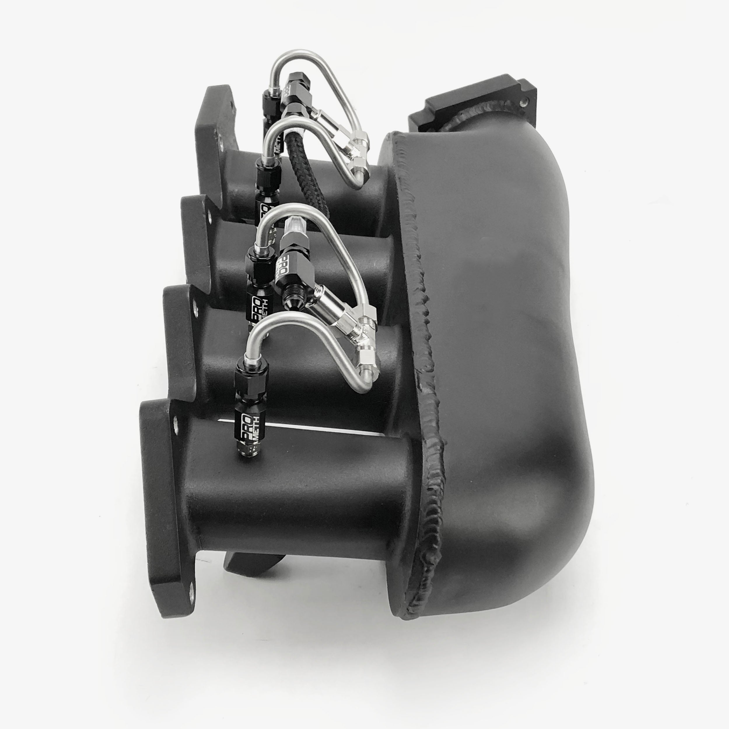 ProMeth Signature Series 4 Cylinder Direct Port With Straight Nozzle Holders & Check Valves (Pre-Bent)