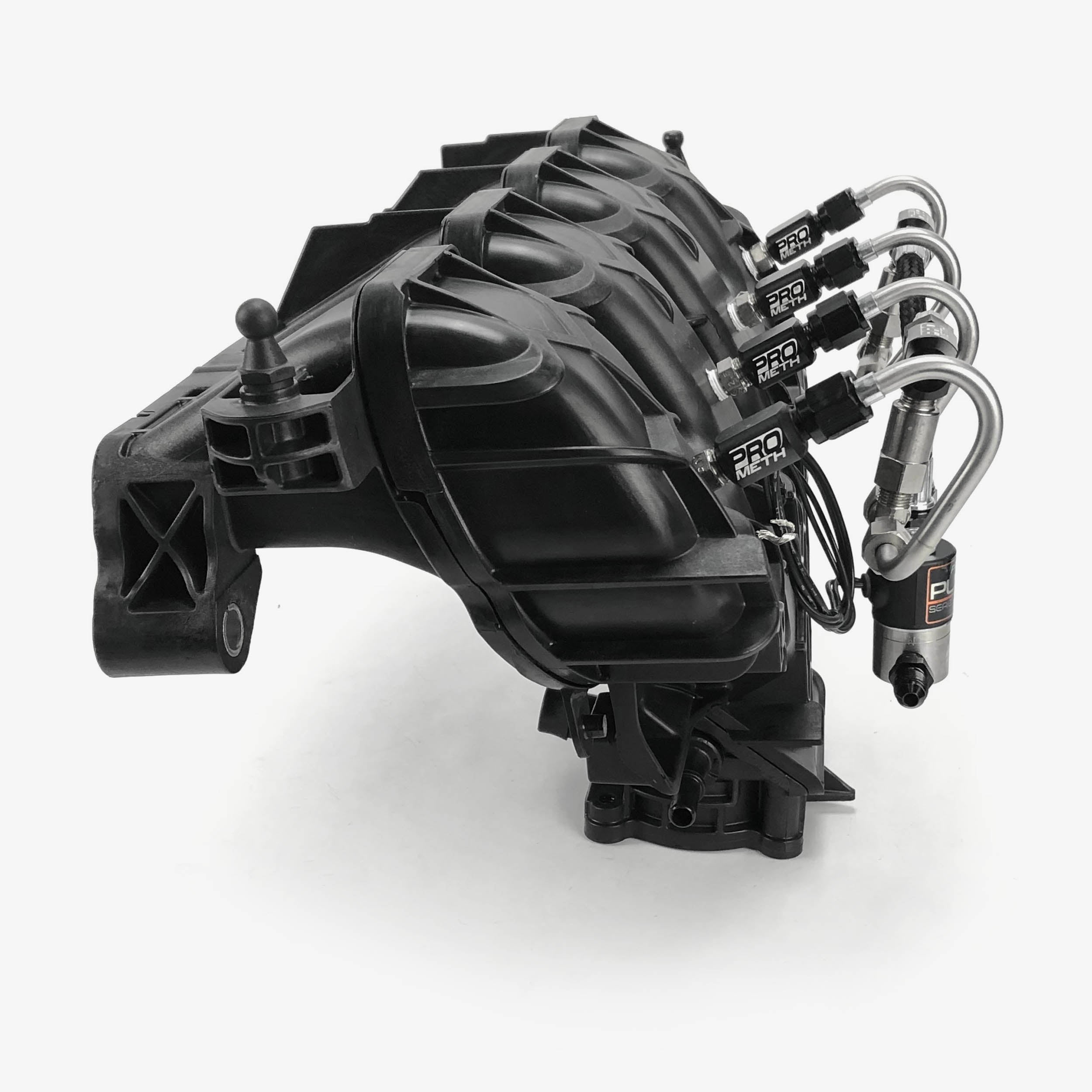 ProMeth Signature Series 4 Cylinder Direct Port With Split Block, Solenoid, Check Valves & Straight Nozzle Holders (uBend It)