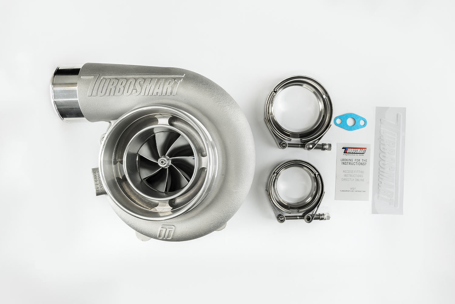 Turbosmart TS-1 Turbocharger 6466 V-Band 0.82AR Externally Wastegated Reversed Rotation