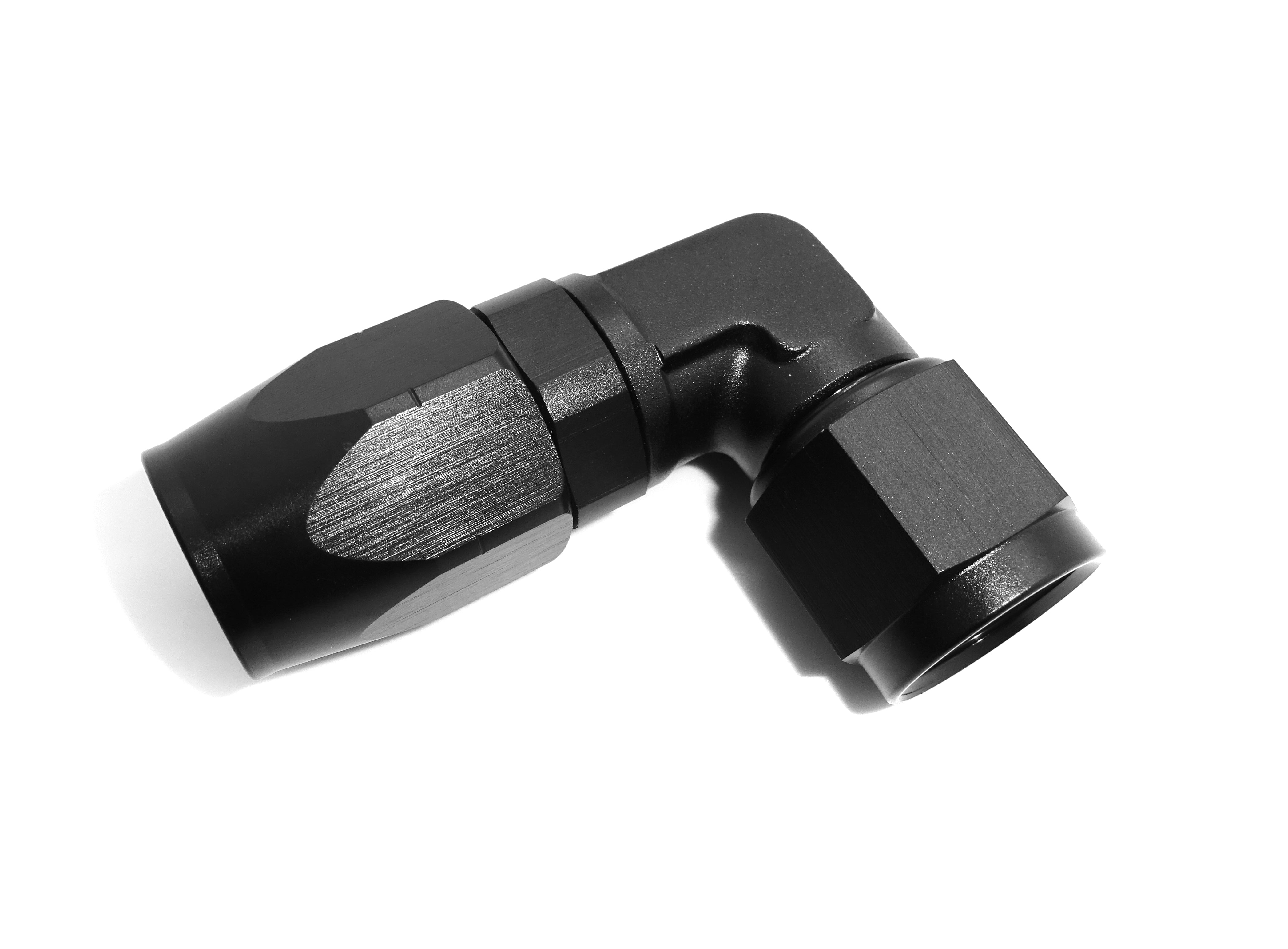 90 Degree Forged Female Elbow Cutter Style - Dark Road Performance