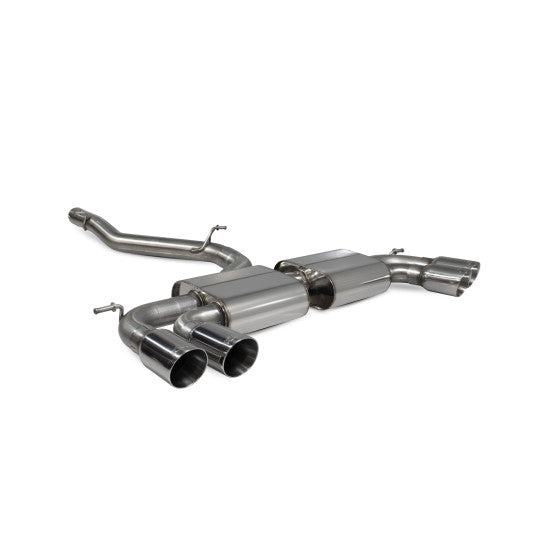 S3 2.0T 8V (3 Door & Sportback) PFL/FL GPF & Non-GPF Models Scorpion Exhaust - Dark Road Performance