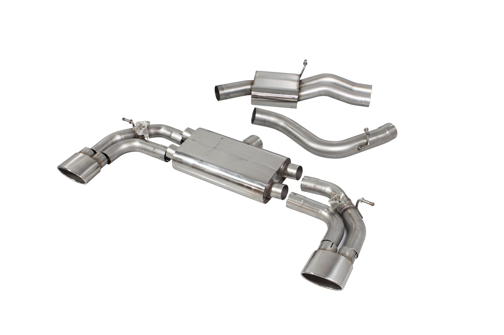 Scorpion Audi RS3 Saloon 8V MQB (17-18) Resonated Cat-Back System - Dark Road Performance