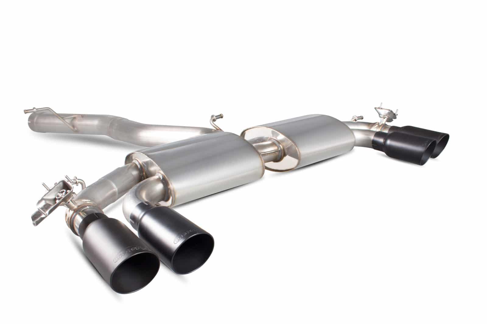 Scorpion Audi S3 2.0T 8V (3DR & Sportback) (2013-2016) Cat-Back System - Dark Road Performance