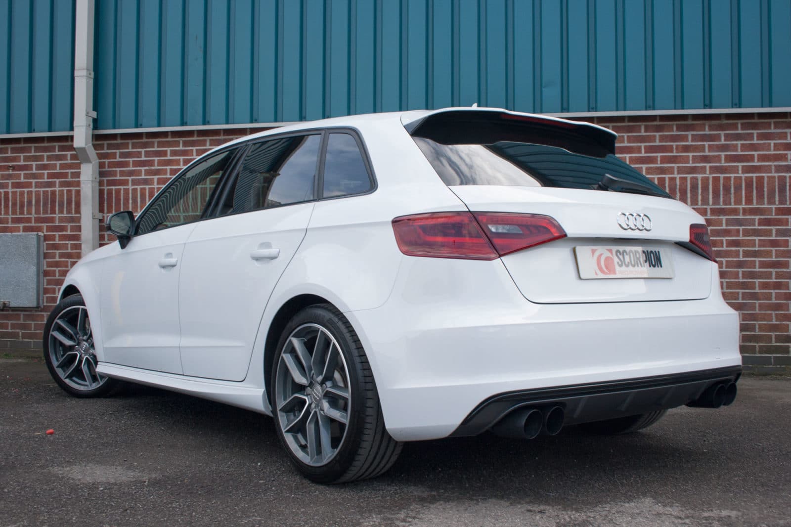 Scorpion Audi S3 2.0T 8V (3DR & Sportback) (2013-2016) Cat-Back System - Dark Road Performance