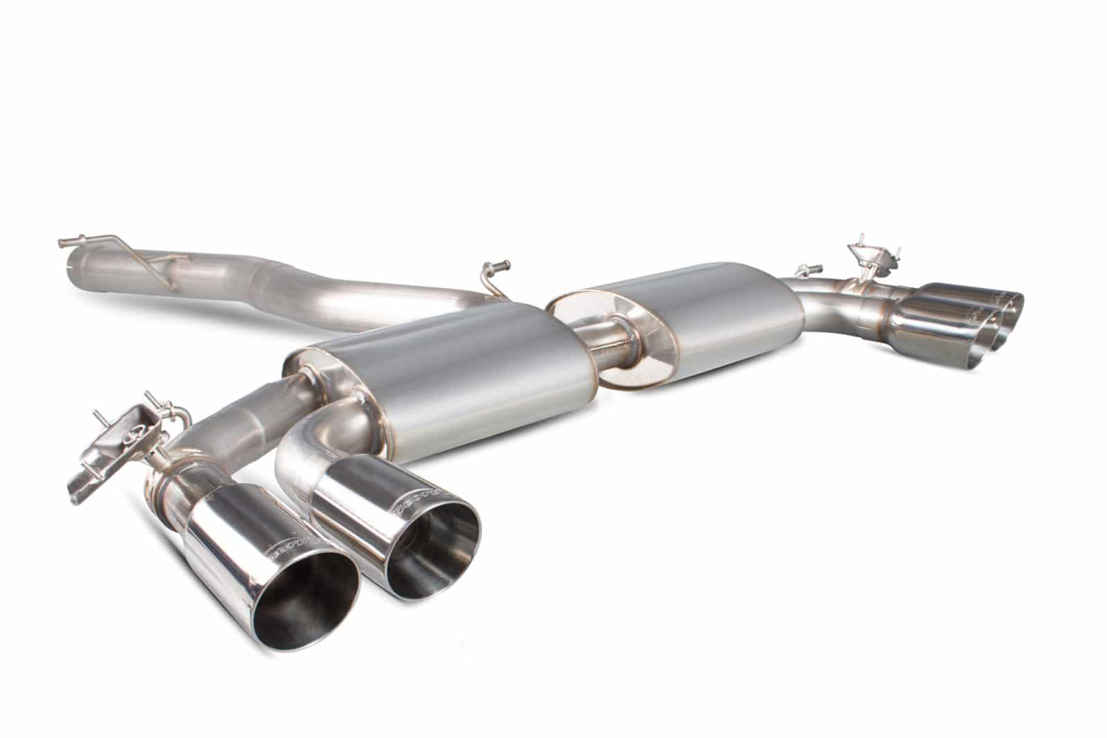 Scorpion Audi S3 2.0T 8V (Saloon) Cat-Back System - Dark Road Performance