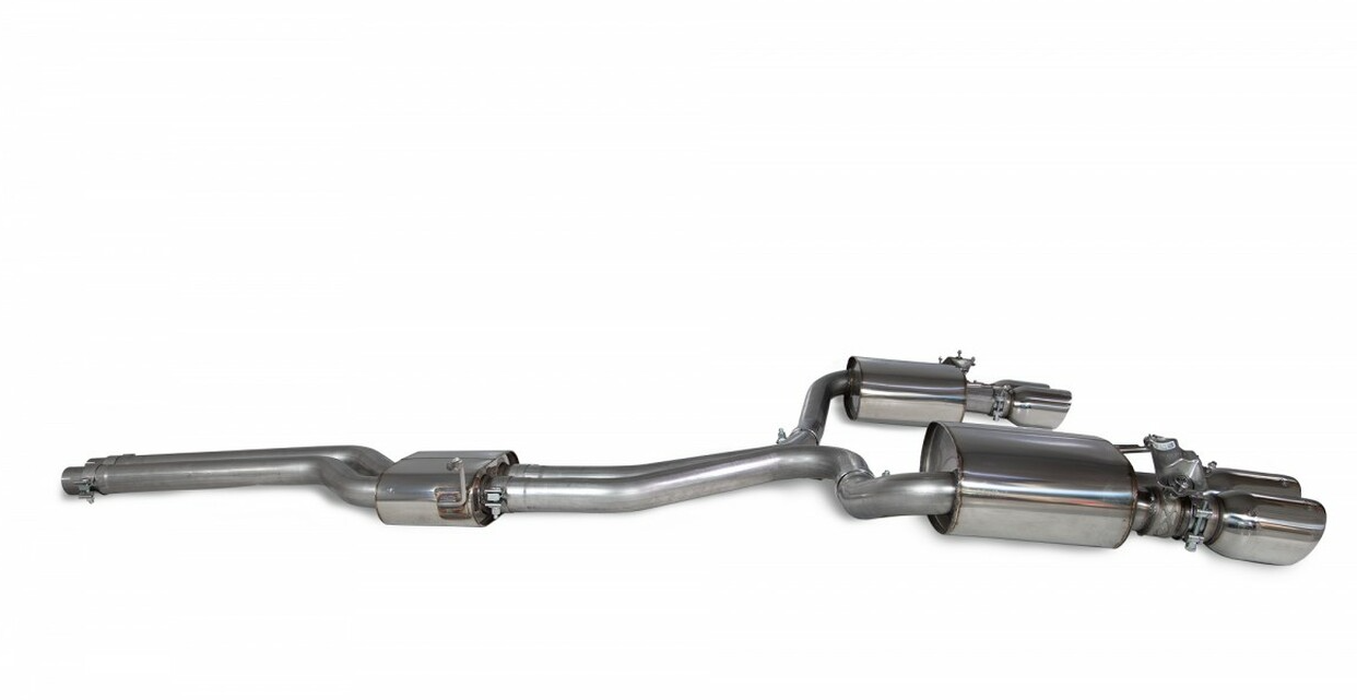 Scorpion Cat-back Exhaust System - S4 B9 - Dark Road Performance
