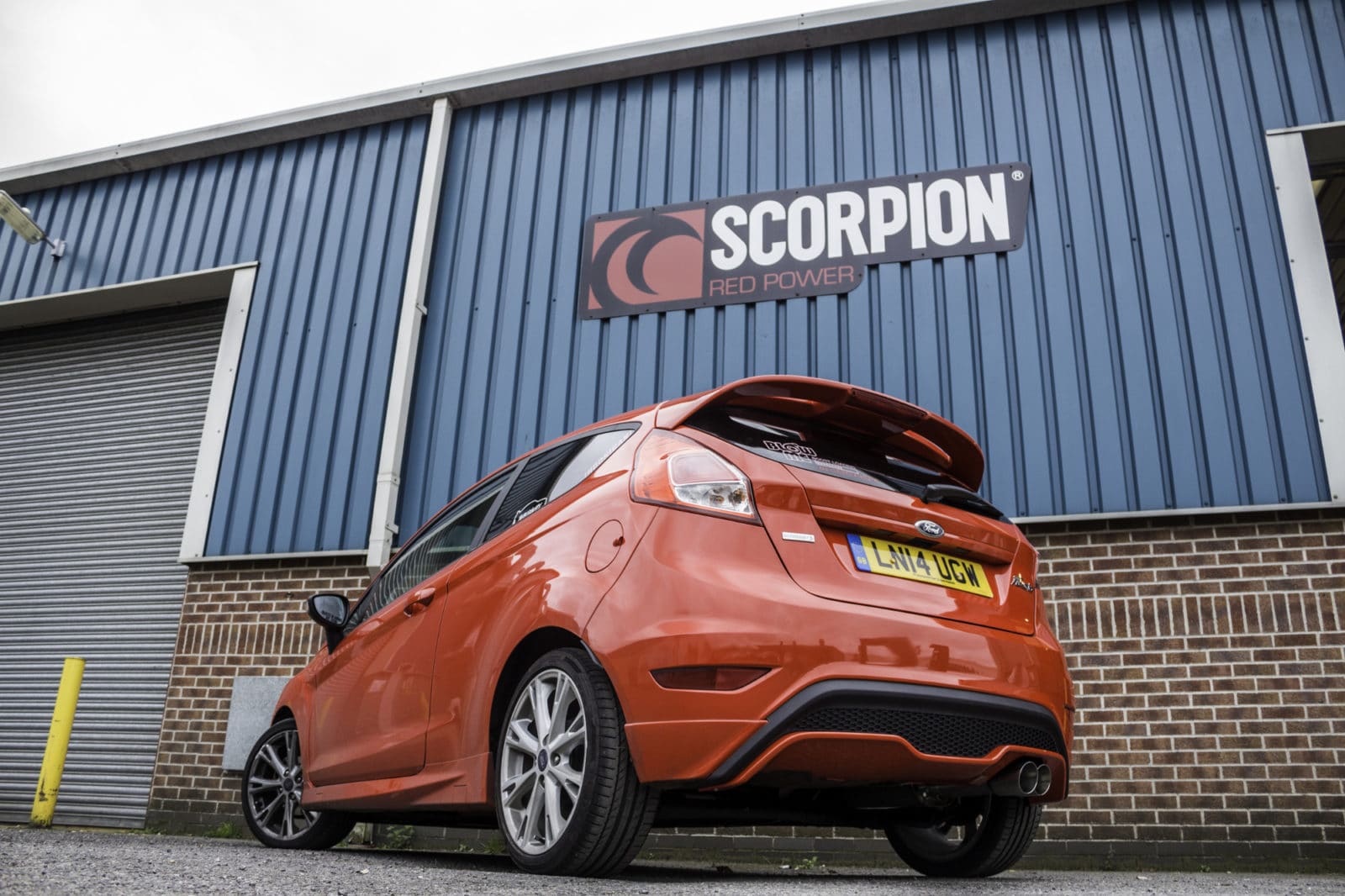 Scorpion Ford Fiesta 1.0L EcoBoost (2013-16) Resonated Cat-Back Exhaust - Dark Road Performance