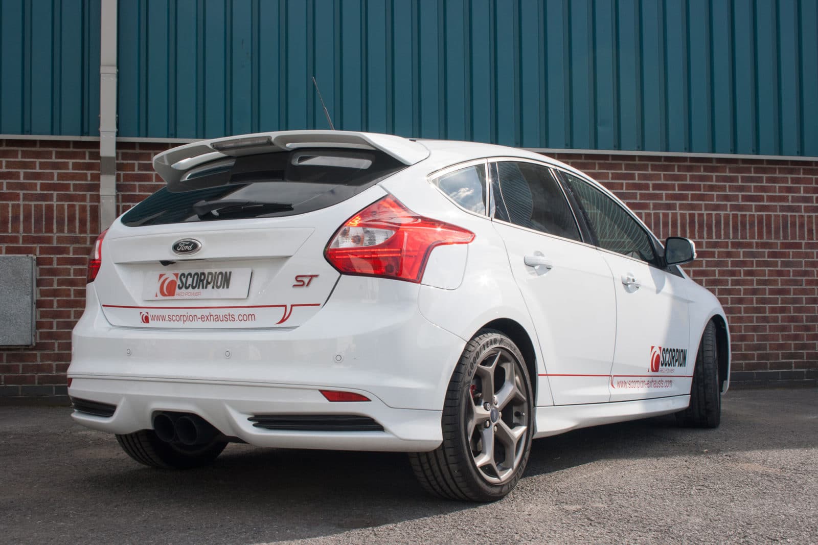 Scorpion Ford Focus MK3 ST 250 Hatch Cat-Back System (Non-GPF Model Only - 2012-19) - Dark Road Performance