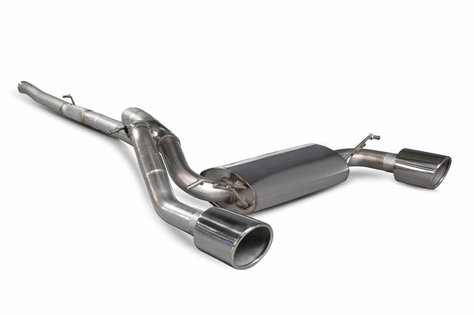 Scorpion Ford Focus RS MK3 (2016-17) Cat-Back Exhaust - Dark Road Performance