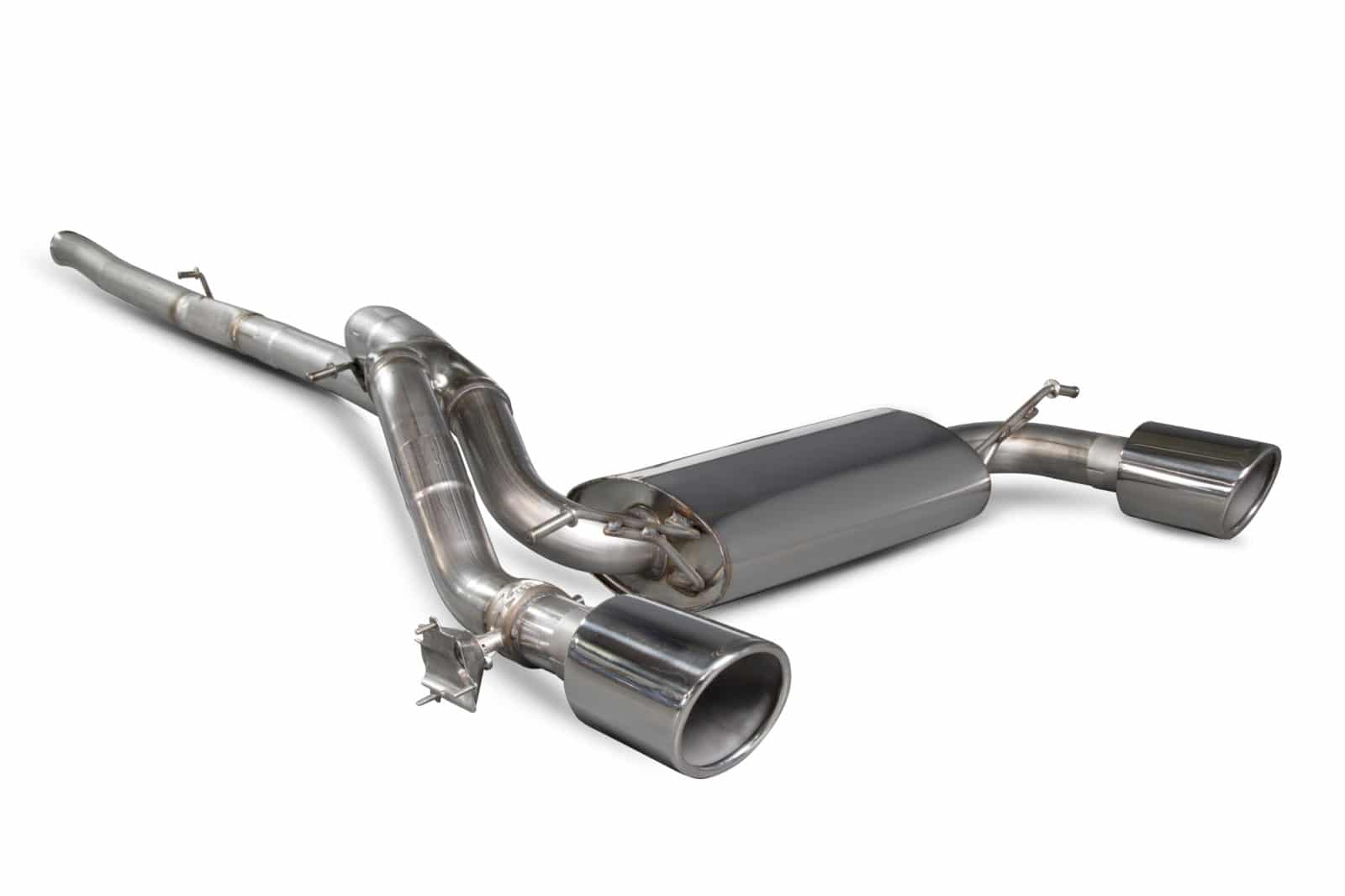 Scorpion Ford Focus RS MK3 (2016-17) Cat-Back Exhaust - Dark Road Performance