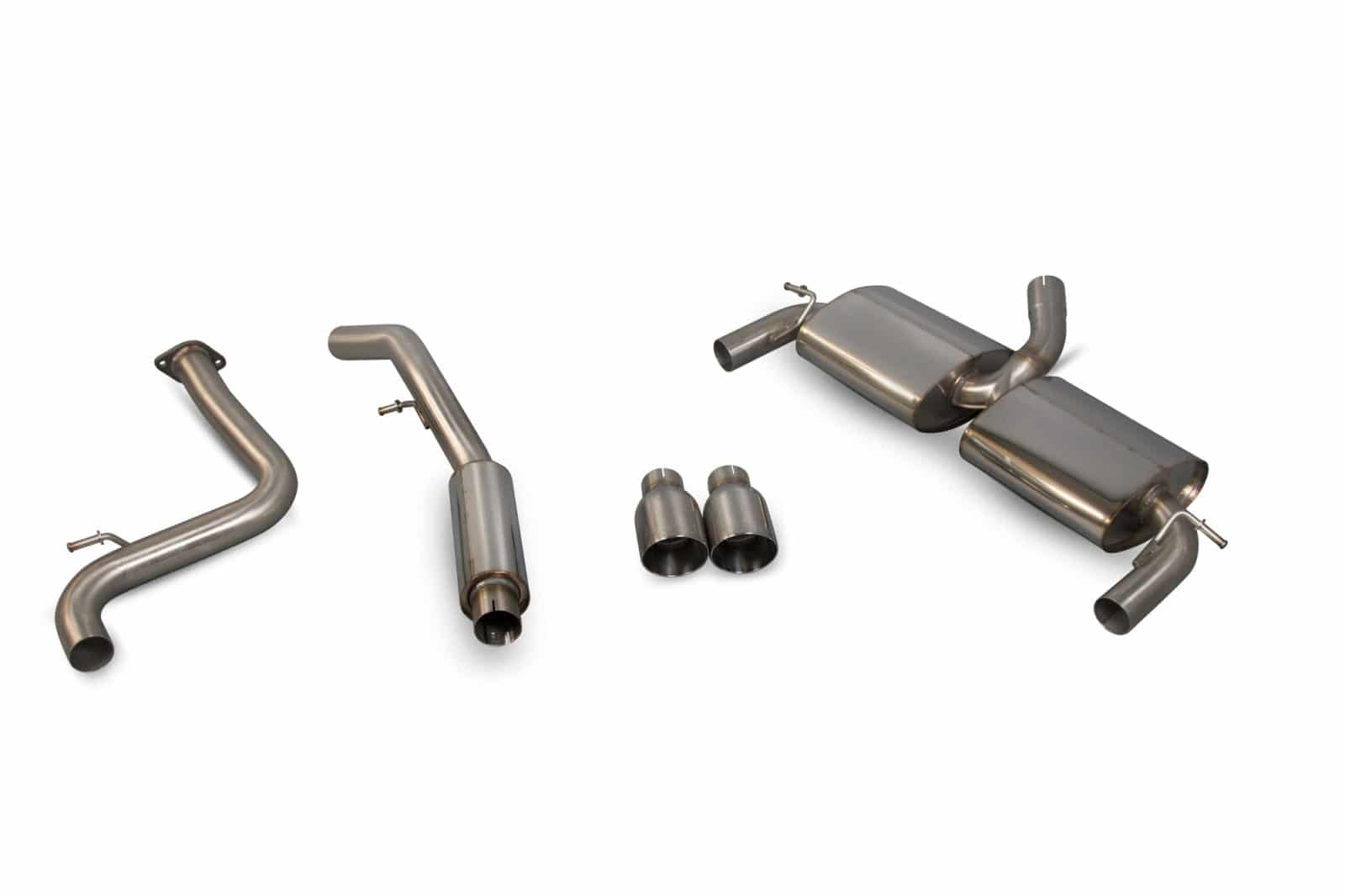 Scorpion Ford Focus ST225 MK2 (06-11) 3″ Resonated Cat-Back Exhaust - Dark Road Performance