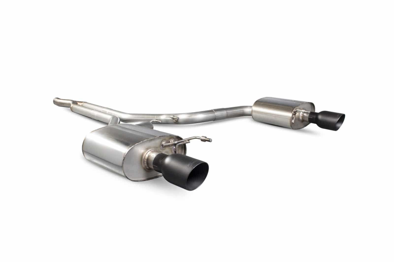 Scorpion Ford Mustang 2.3L EcoBoost (2015-16) Cat-Back Exhaust (Non-GPF Model Only) - Dark Road Performance