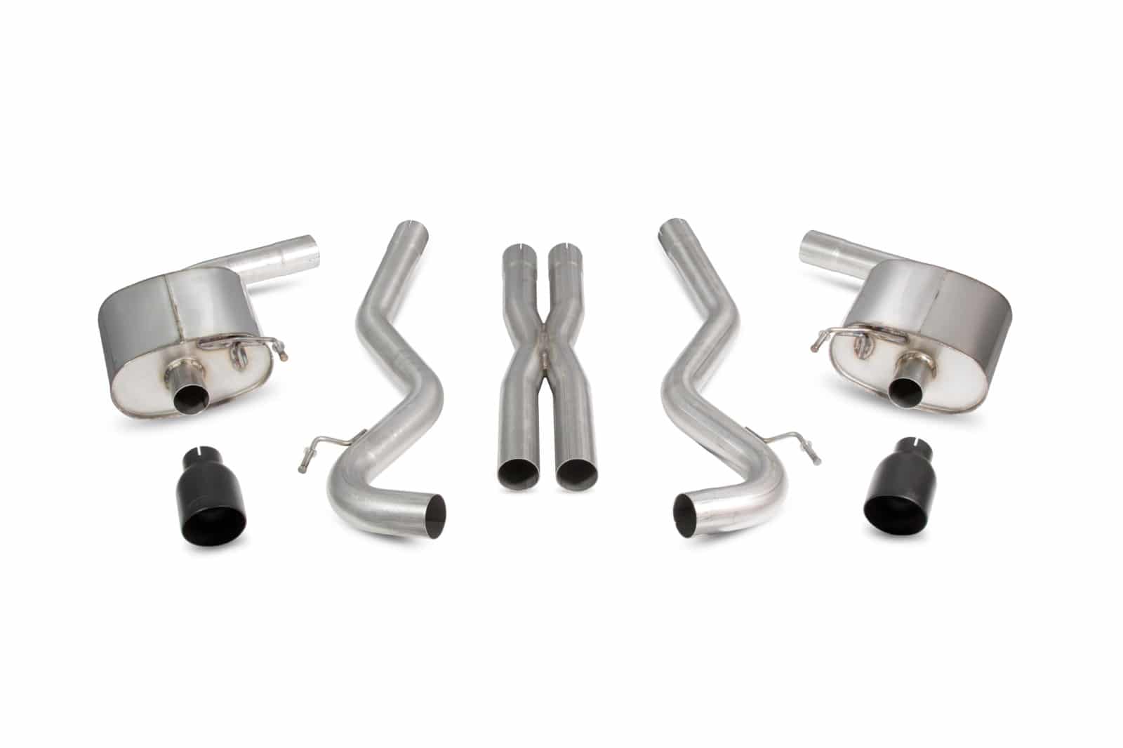 Scorpion Ford Mustang 5.0L V8 GT (2015-16) Cat-Back Exhaust (Non-GPF Model Only) - Dark Road Performance