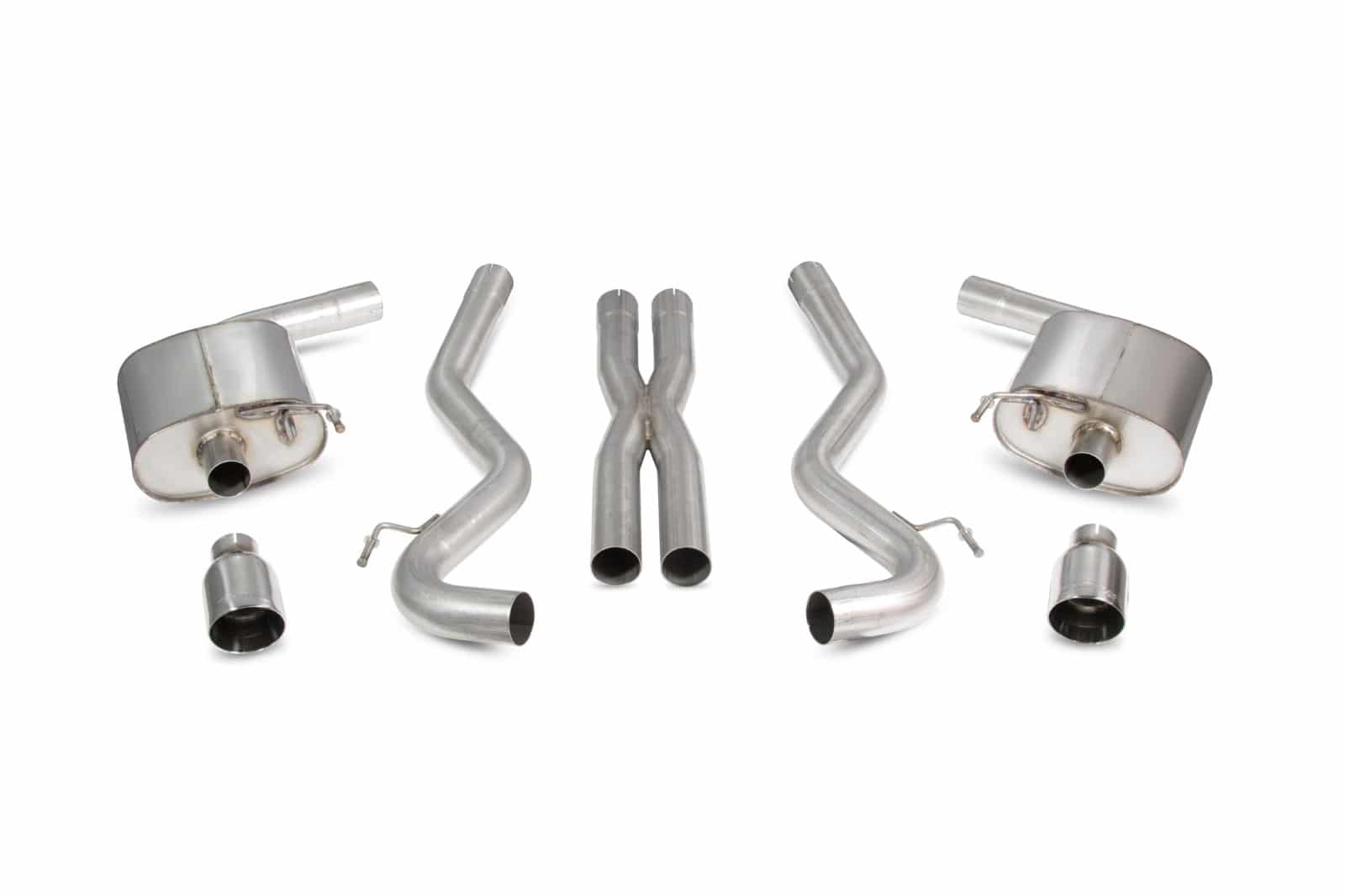 Scorpion Ford Mustang 5.0L V8 GT (2015-16) Cat-Back Exhaust (Non-GPF Model Only) - Dark Road Performance