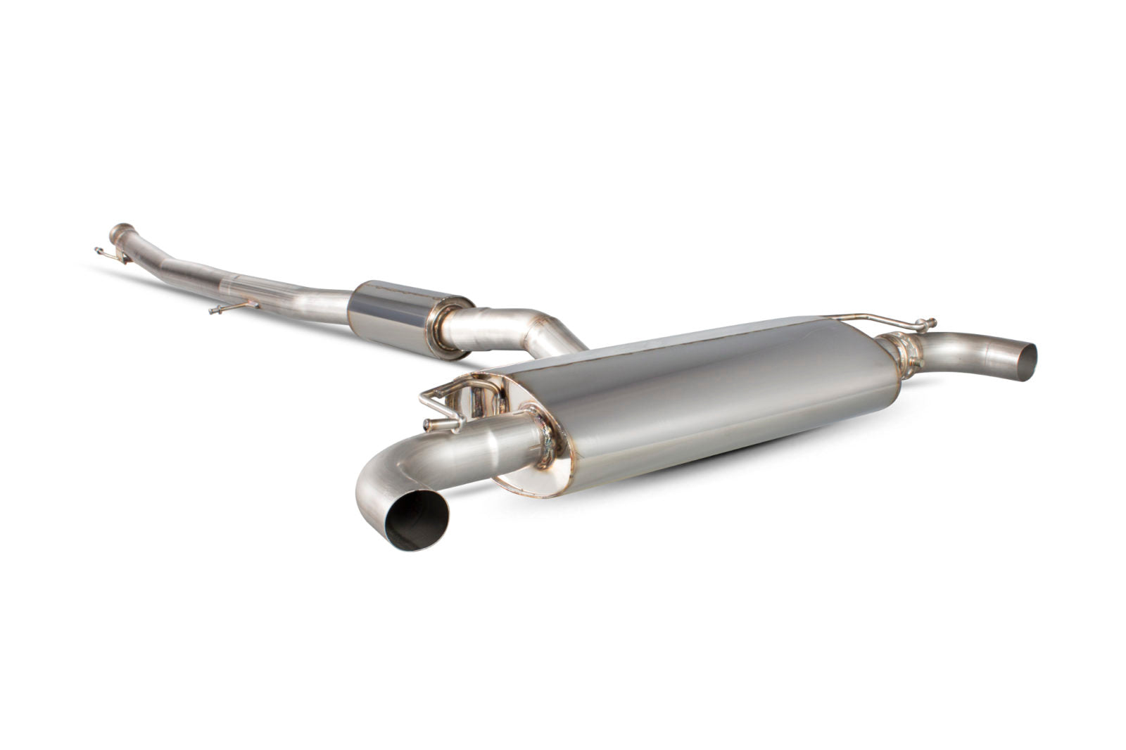 Scorpion Mercedes A-Class (W176) A45 AMG (2013-16) Resonated Cat-Back Exhaust with Electronic Valves - SMB003 - Dark Road Performance
