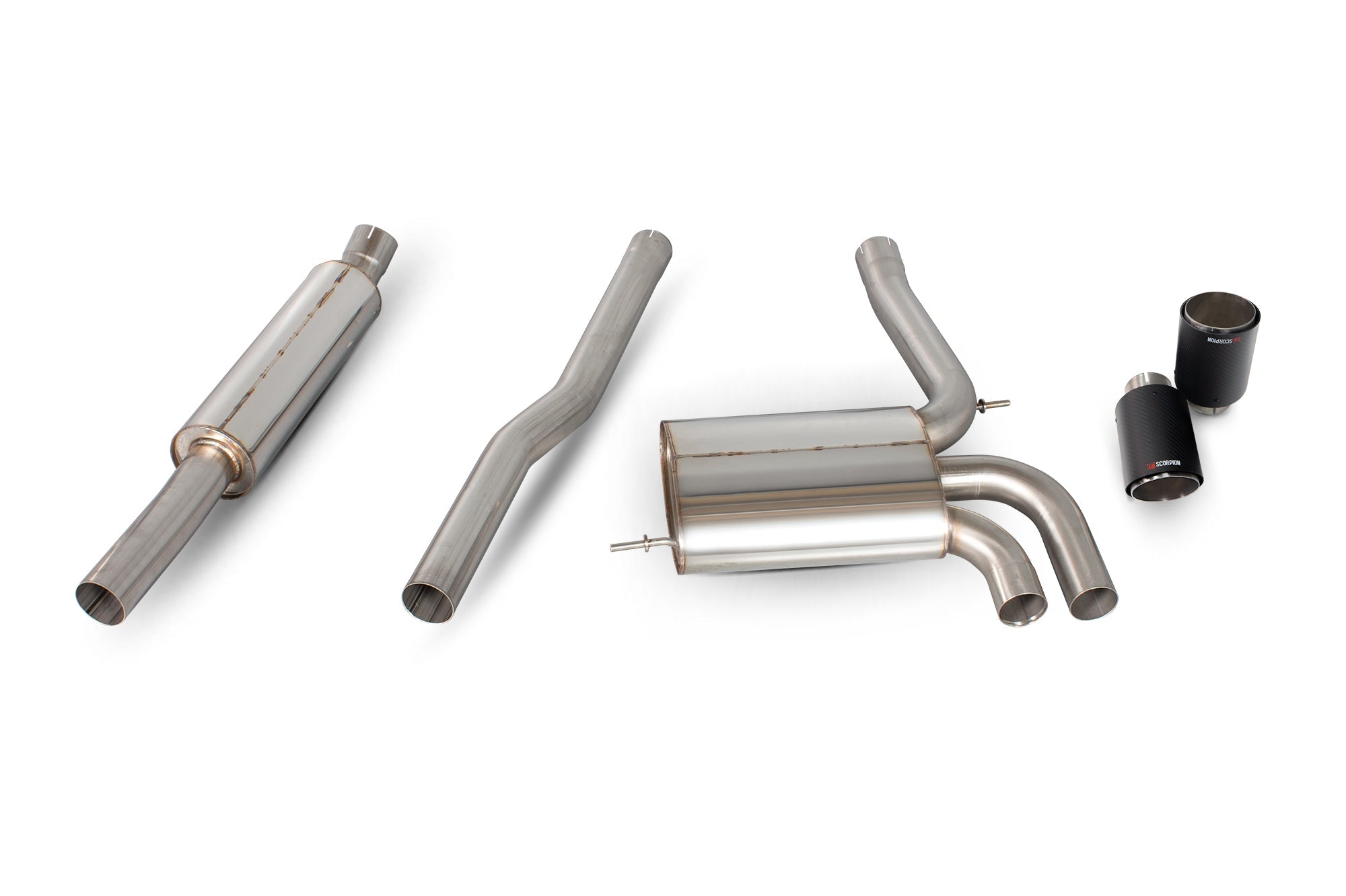 Scorpion Mini Cooper S F56 3-Door (2014-18) Cat-Back System (Non-GPF Model Only) - Dark Road Performance