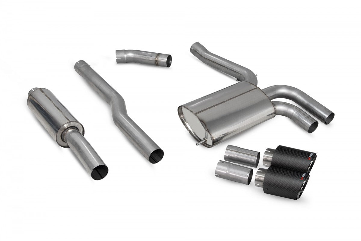 Scorpion Mini Mini Cooper S F55, Non-GPF Model (2014-18) Cat-Back System - Dark Road Performance