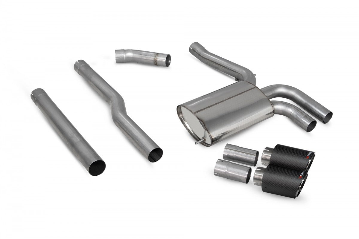 Scorpion Mini Mini Cooper S F55, Non-GPF Model (2014-18) Cat-Back System - Dark Road Performance