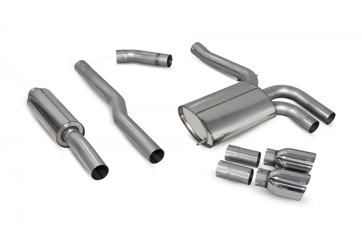 Scorpion Mini Mini Cooper S F55, Non-GPF Model (2014-18) Cat-Back System - Dark Road Performance