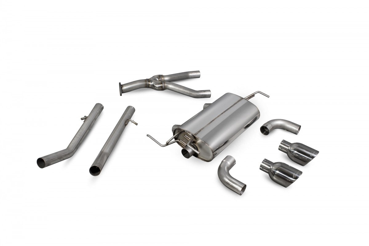 Scorpion Nissan 370Z (Z34) (2009-16) Exhaust Sections (Non-GPF Model Only) - Dark Road Performance