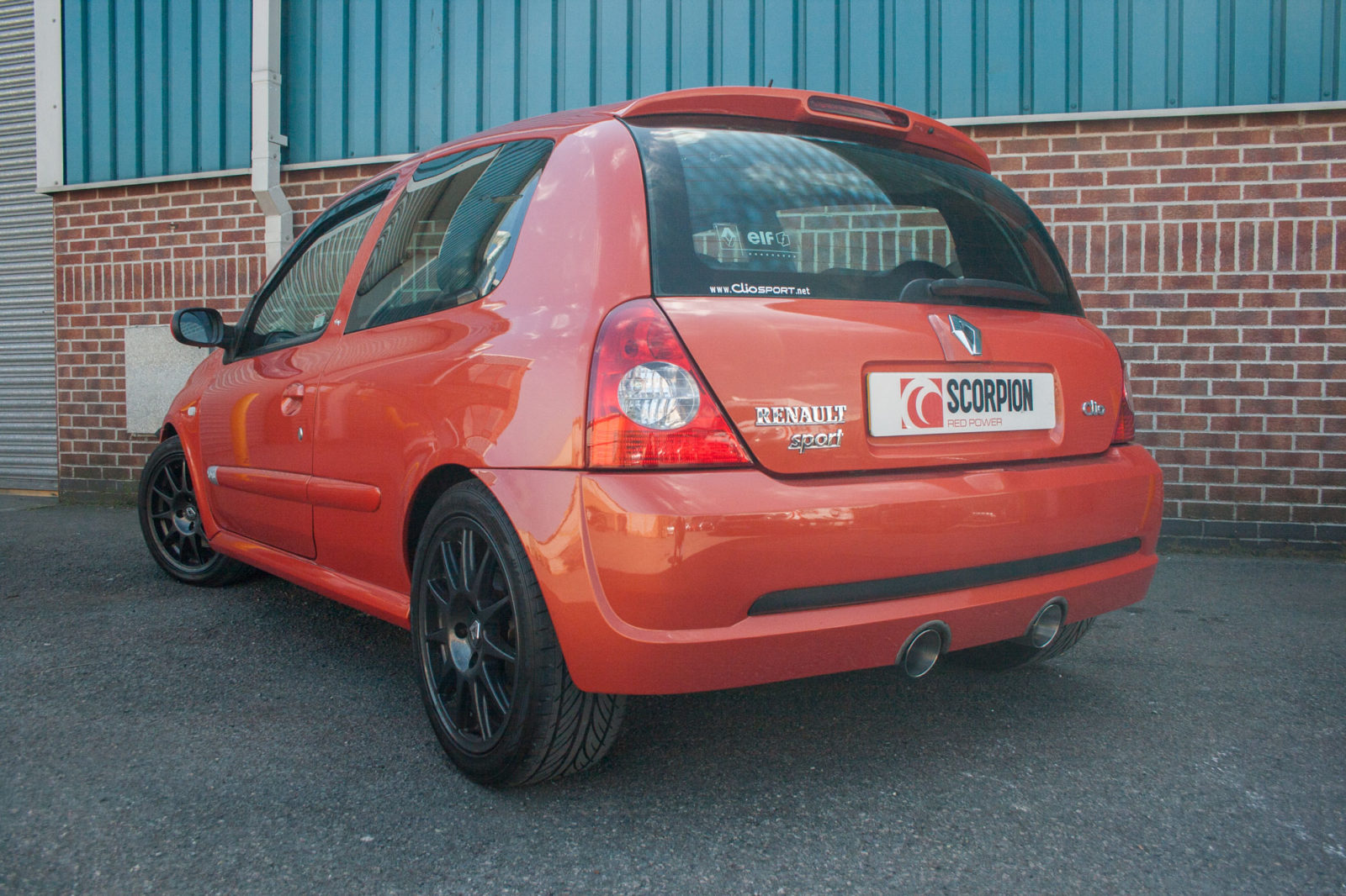 Scorpion Renault Clio MK2 182 (2003-06) Cat-Back System - Dark Road Performance