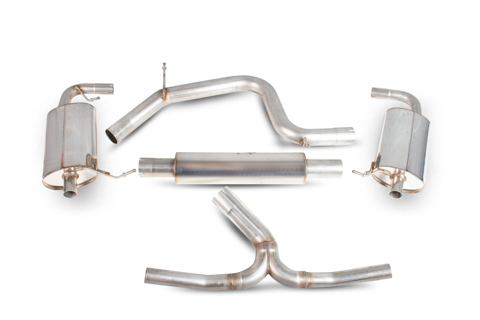 Scorpion Skoda Octavia VRS 2.0TSI 265 (2013-15) Cat-Back System - Dark Road Performance
