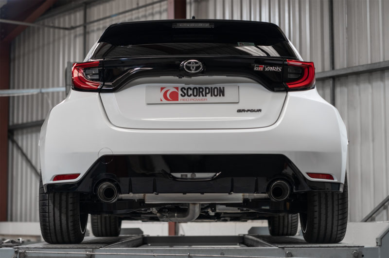 Scorpion Toyota GR Yaris GPF-Back Exhaust System (2020+) - Dark Road Performance