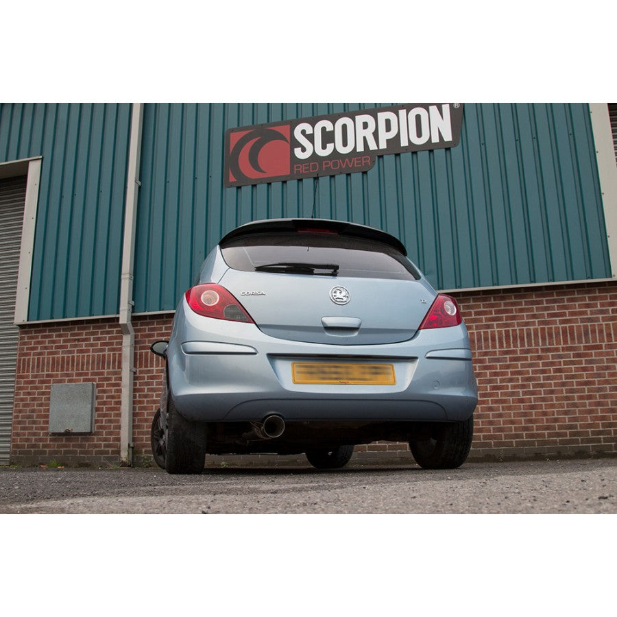 Scorpion Vauxhall Corsa D 1.0/1.2/1.4 (2006-14) Exhausts - Dark Road Performance