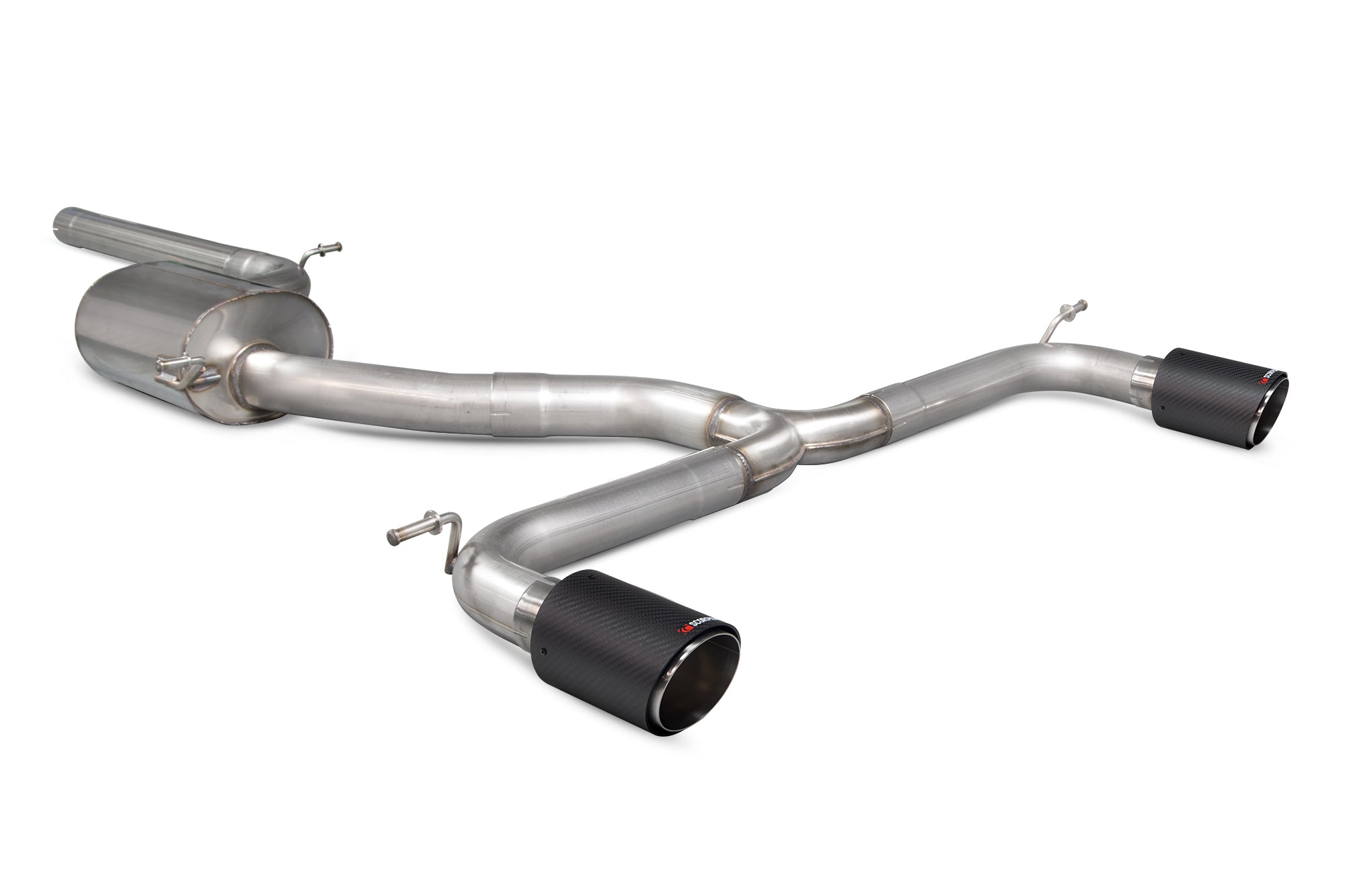 Scorpion Volkswagen Golf GTI MK7.5 Non-GPF Models (2017-18) Cat-back System - Dark Road Performance