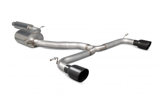 Scorpion Volkswagen Golf GTI MK7.5 Non-GPF Models (2017-18) Cat-back System - Dark Road Performance