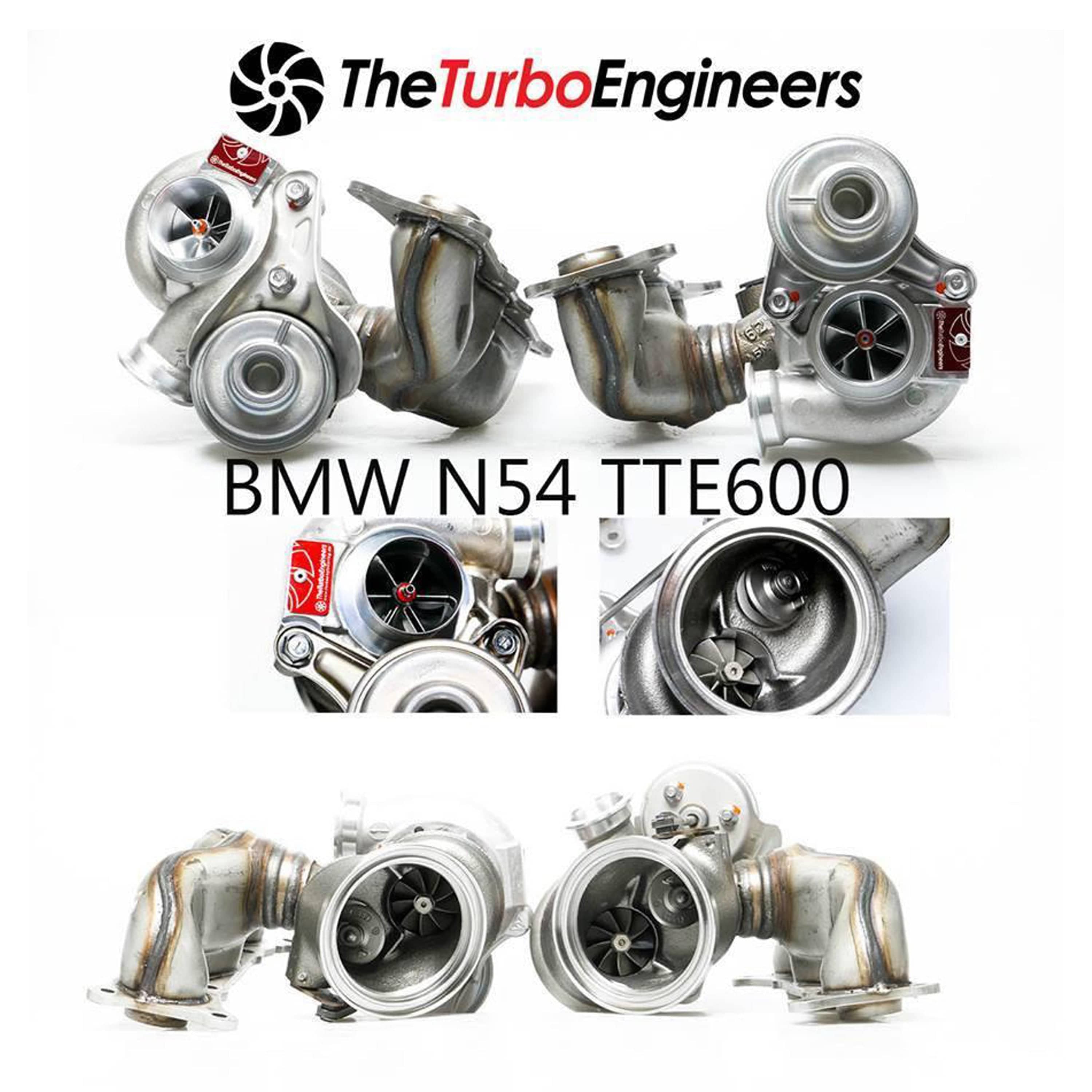 TTE BMW Hybrid Turbocharger Upgrade TTE600 135i & 335i N54