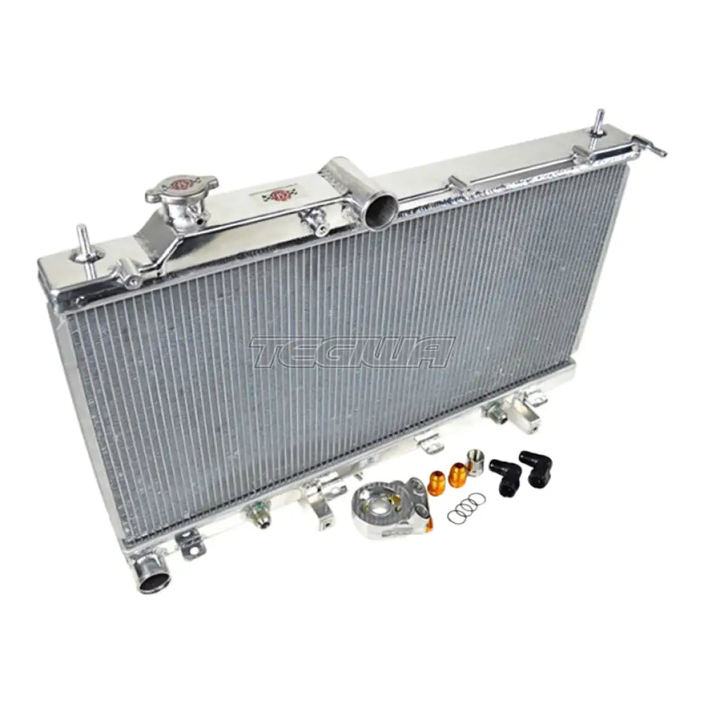 CSF Alloy Aluminium Radiator 08-14 Subaru Impreza Wrx Sti Inc Oil Cooler - Clearance
