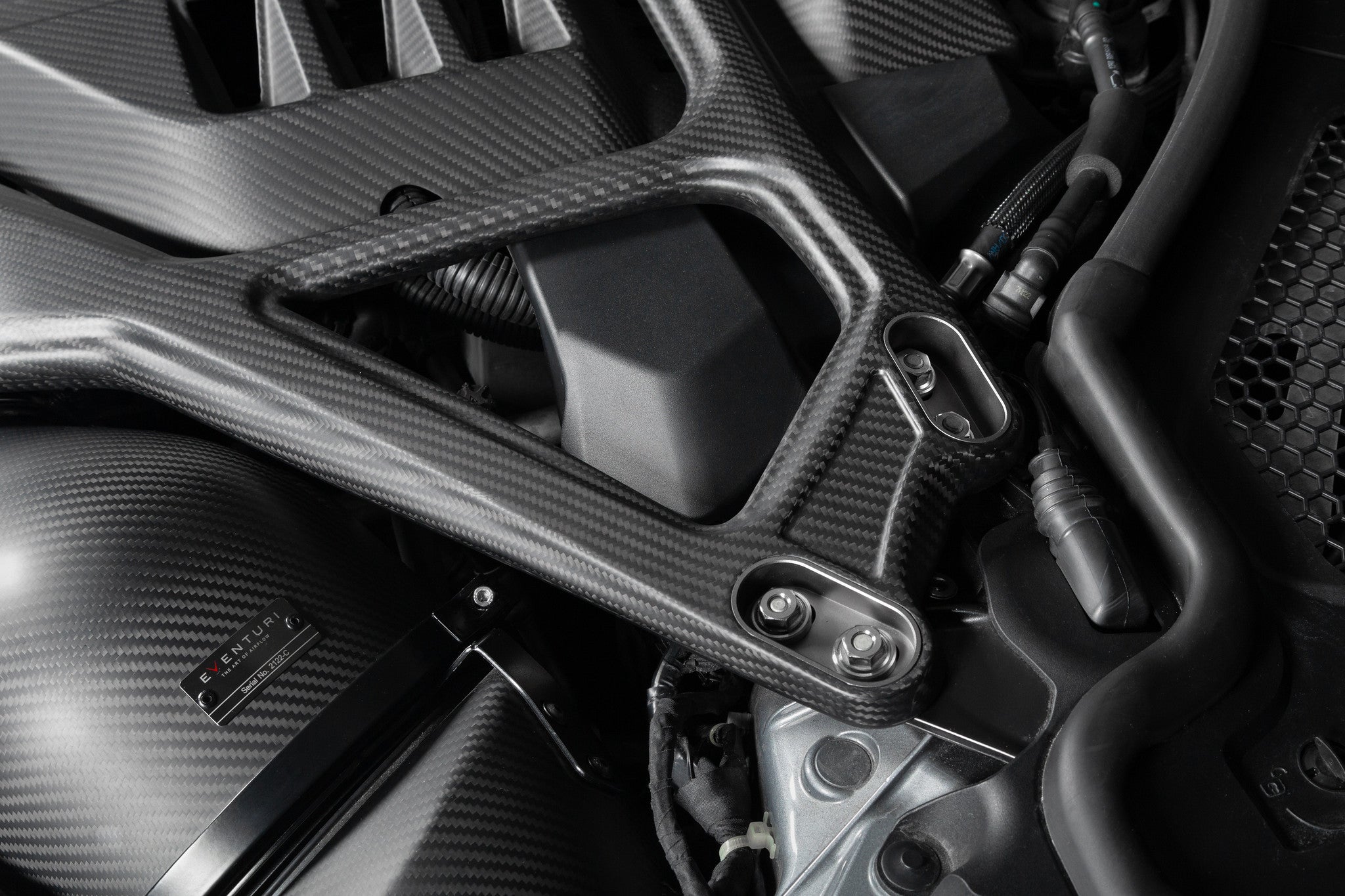 Eventuri Carbon Fibre Strut Brace - BMW G87 M2 | G80 | G81 M3 | G82 | G83 M4 Coupe | Convertible CS | CSL