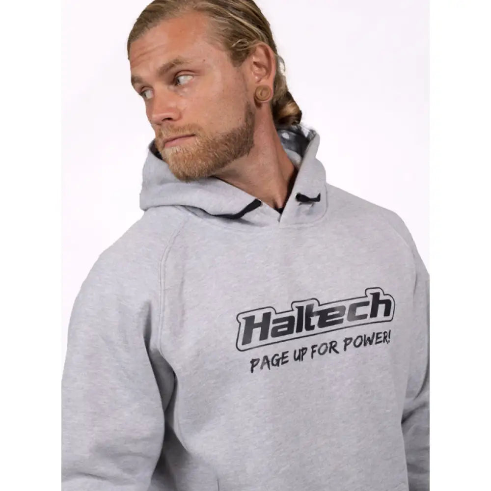 Haltech Classic Hoodie Grey