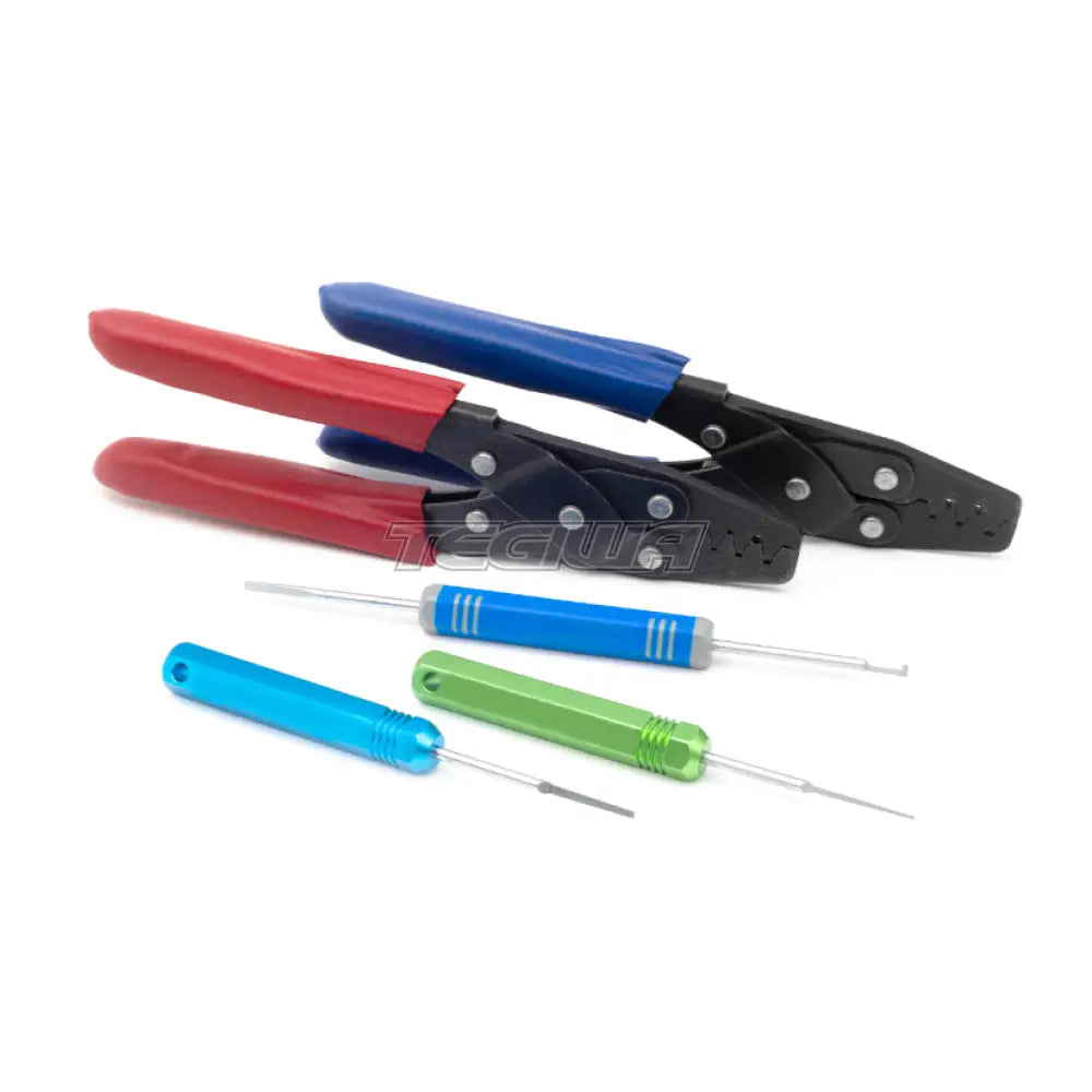 Haltech Dual Crimper Set Inc 3 pin removal tools