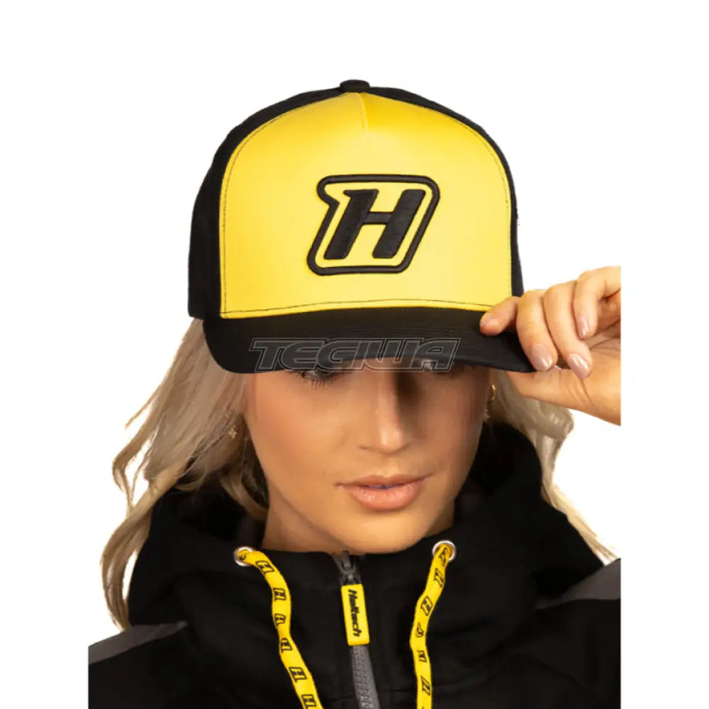 Haltech Snapback Yellow with H Logo