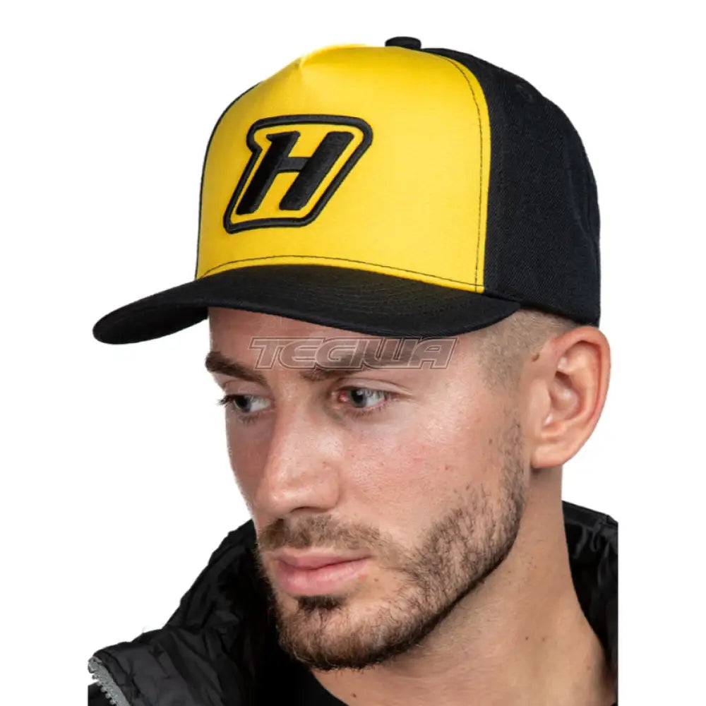 Haltech Snapback Yellow with H Logo