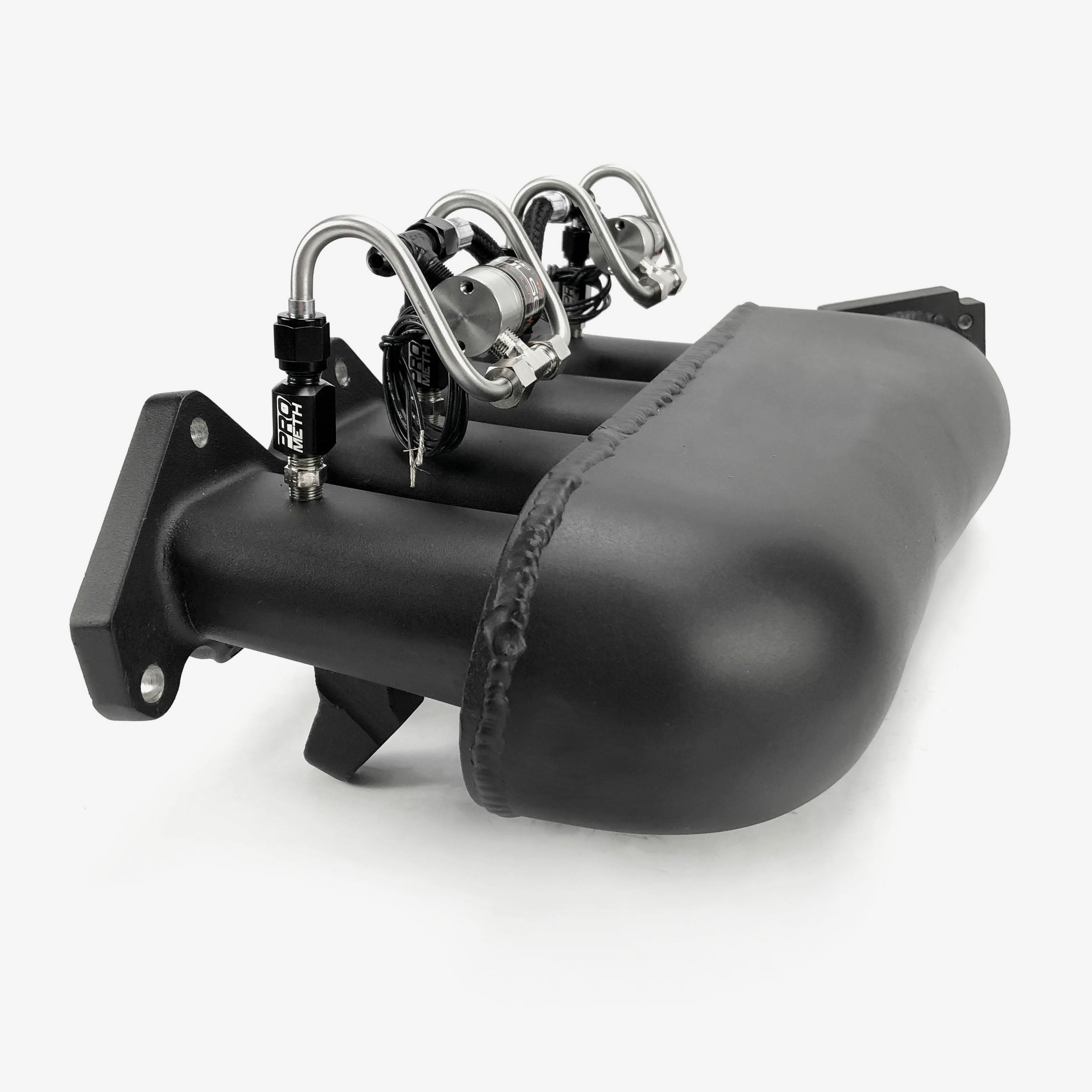 ProMeth Signature Series 4 Cylinder Direct Port With Straight Nozzle Holders & Dual Solenoids (Pre-Bent)