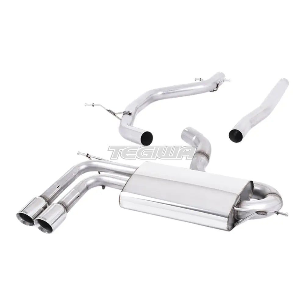 Milltek Audi A3 2.0 TDI 170bhp 2WD 3 door DPF 2008-2012 Particulate Filter-back Exhaust