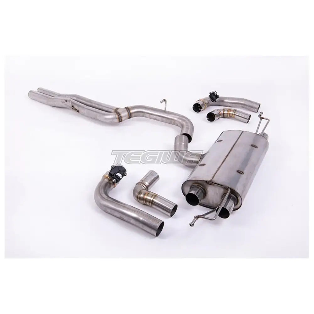 Milltek Audi RS3 Sportback 400PS (8Y MQB EVO) - OPF/GPF Models 2021-2023 Particulate Filter-back Exhaust - 80mm Non Resonated