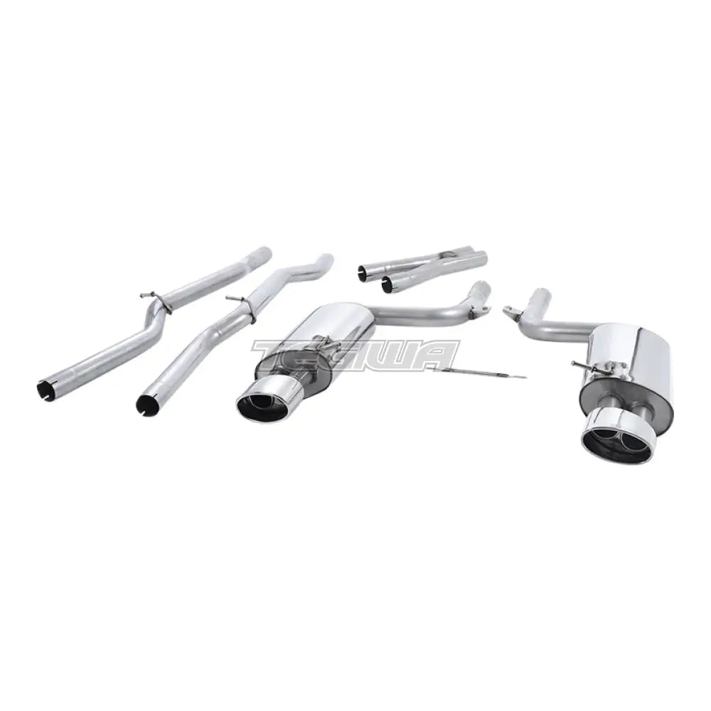 Milltek Audi RS4 B7 4.2 V8 Saloon Avant and Cabriolet 2006-2008 Cat-back Exhaust
