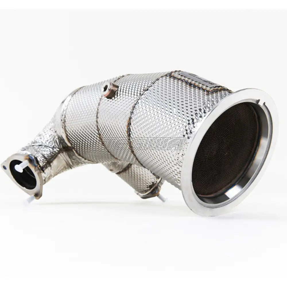 Milltek Audi S4 3.0 Turbo V6 B9 - Saloon/Sedan & Avant (Non Sport Diff Models) 2016-2023 HJS Tuning ECE Exhaust Downpipes Exhaust - OE Fitment