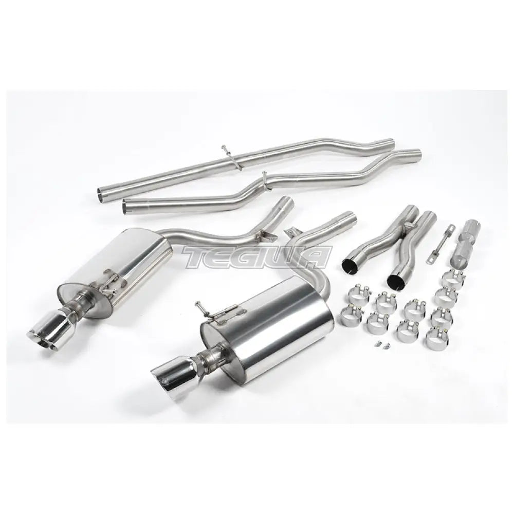 Milltek Audi S4 4.2 V8 quattro B6 Saloon/Sedan Avant & Cabriolet 2003-2005 Cat-back Exhaust