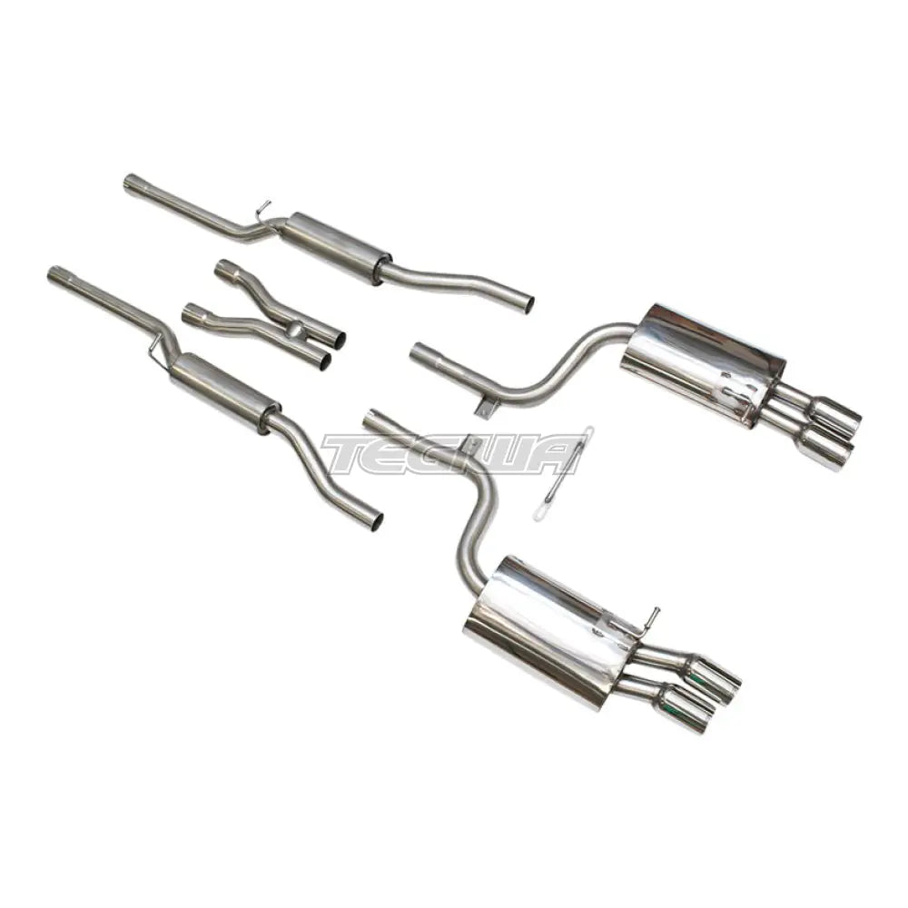 Milltek Audi S4 4.2 V8 quattro B6 Saloon/Sedan Avant & Cabriolet 2003-2005 Cat Replacement Pipe Exhaustment Pipes Exhaust