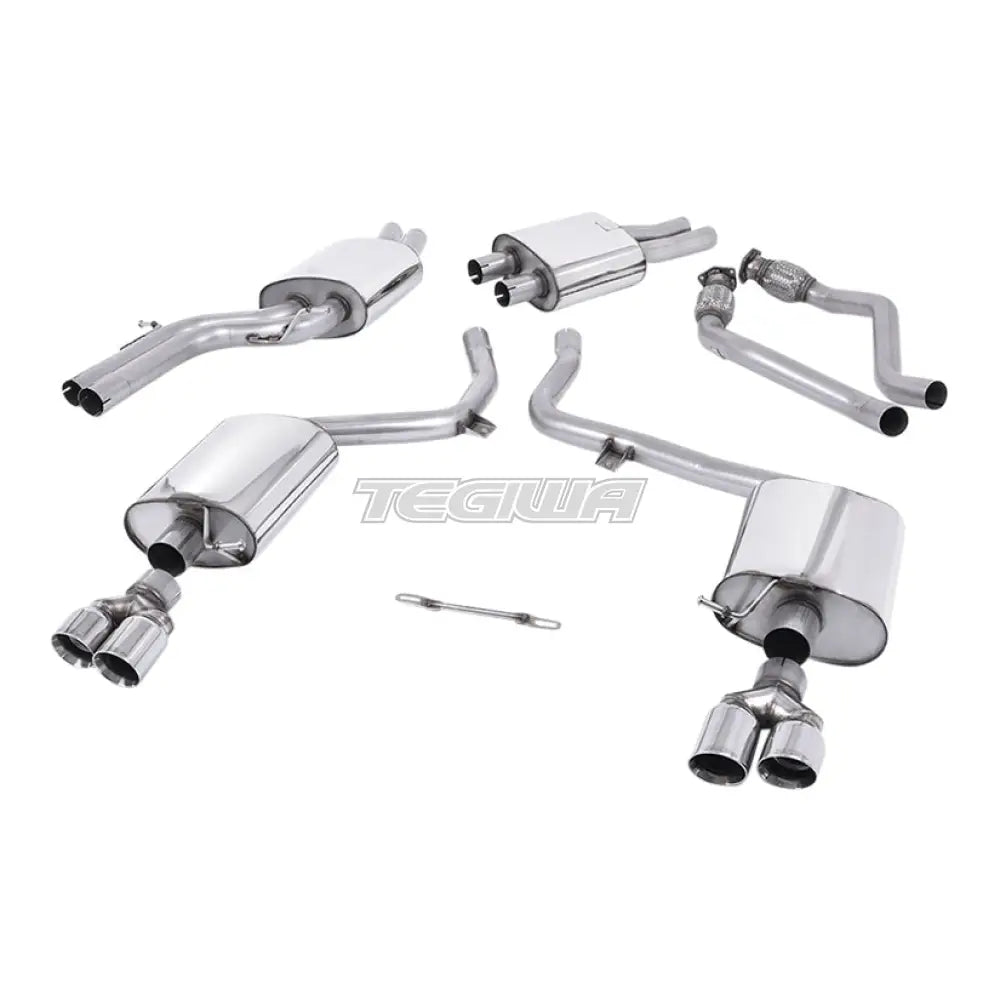 Milltek Audi S5 3.0 TFSI B8 Coupe & Cabriolet (S tronic) 2009-2011 Cat-back Exhaust