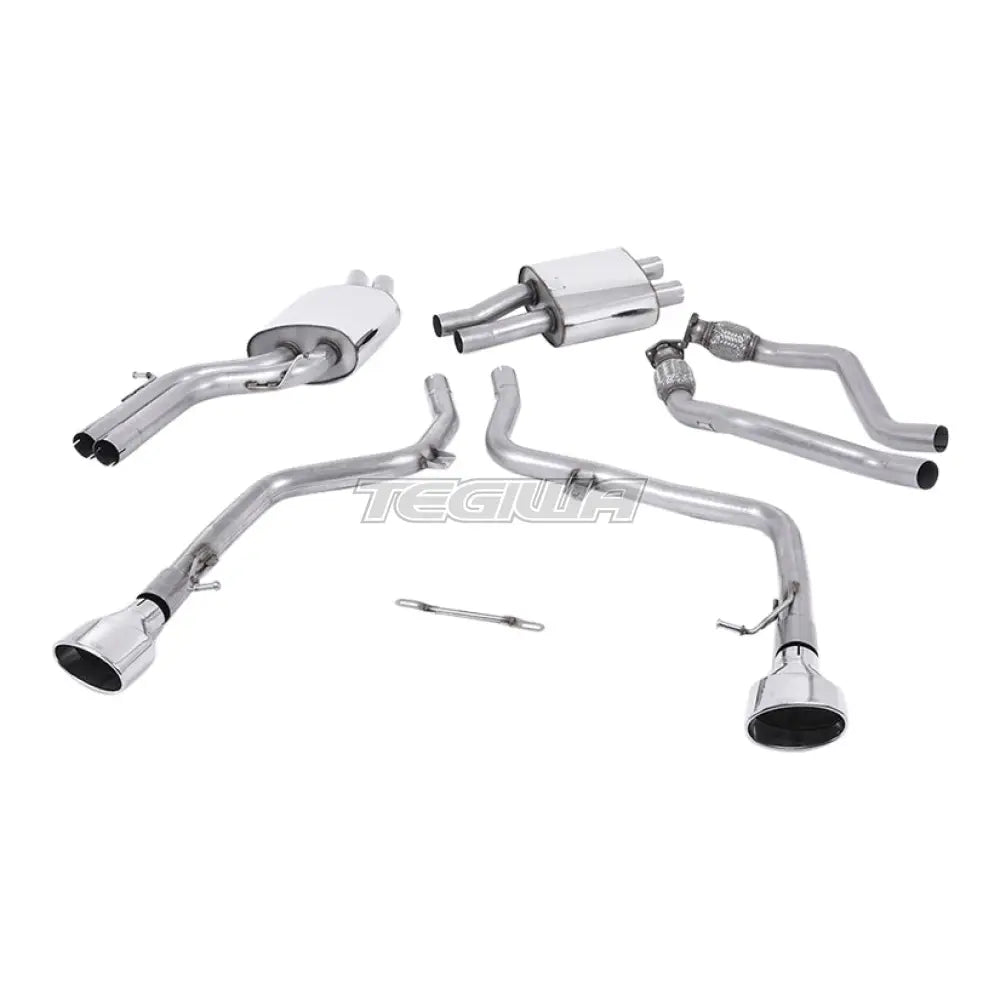 Milltek Audi S5 3.0 TFSI B8 Coupe & Cabriolet (S tronic) 2009-2011 Cat-back Exhaust